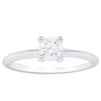 18ct White Gold .56ct Diamond Melba Ring-Ring-Walker & Hall