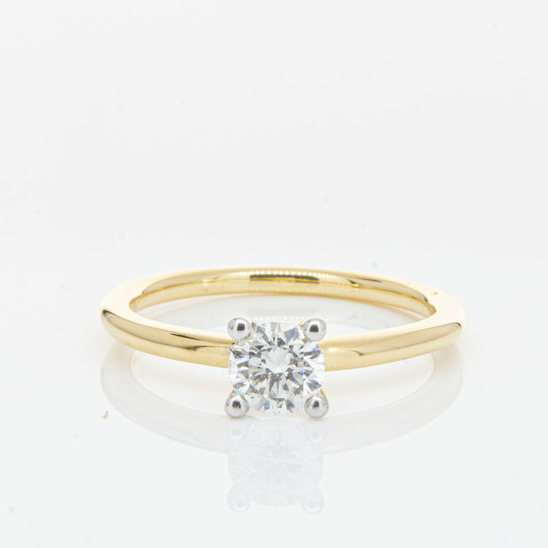 18ct Yellow Gold .50ct Diamond Melba Ring-Ring-Walker & Hall