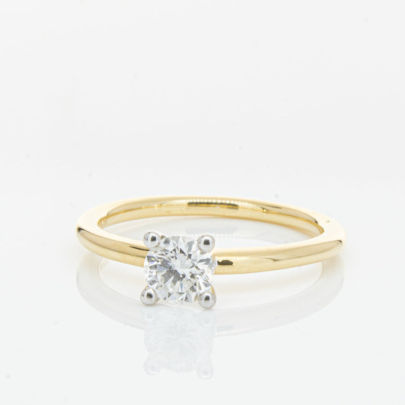 18ct Yellow Gold .50ct Diamond Melba Ring-Ring-Walker & Hall