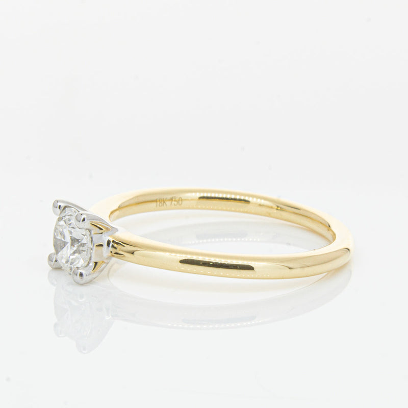 18ct Yellow Gold .50ct Diamond Melba Ring-Ring-Walker & Hall