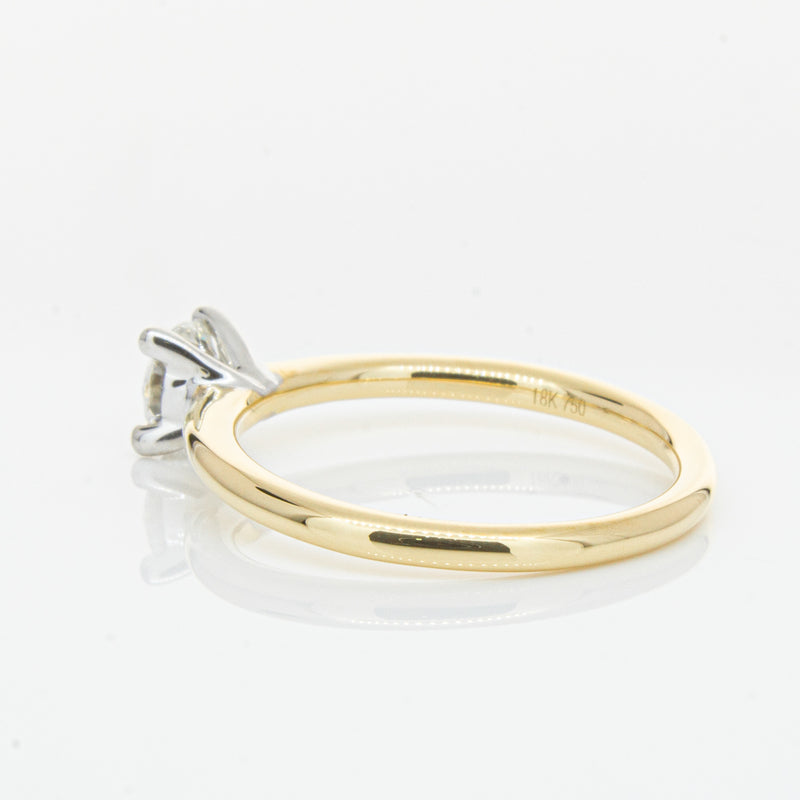 18ct Yellow Gold .50ct Diamond Melba Ring-Ring-Walker & Hall