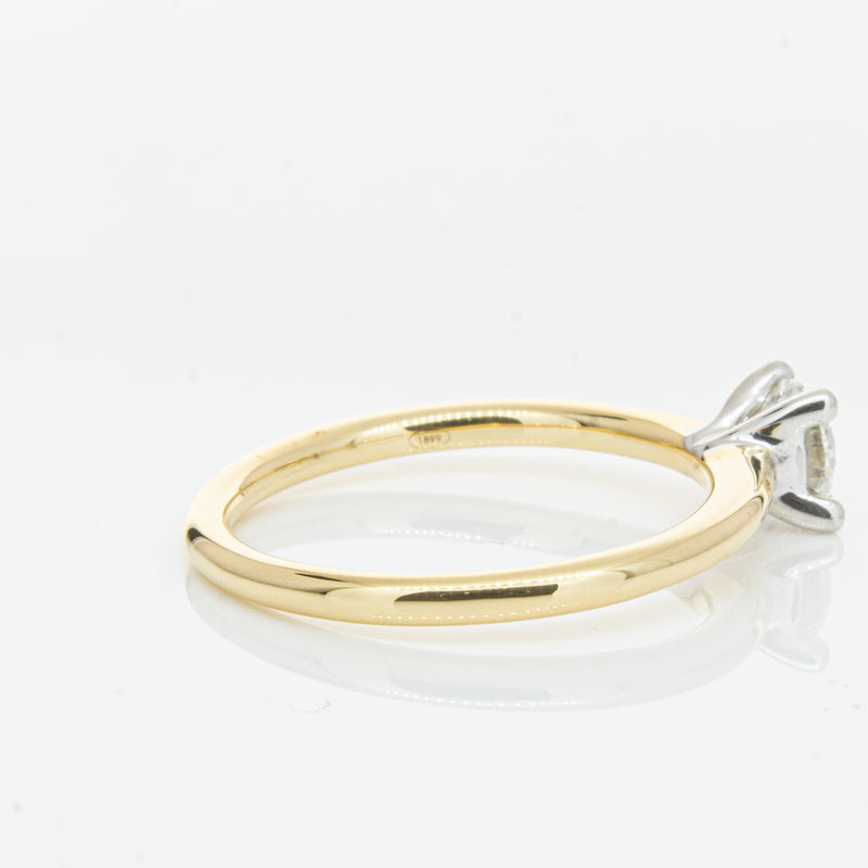 18ct Yellow Gold .50ct Diamond Melba Ring-Ring-Walker & Hall