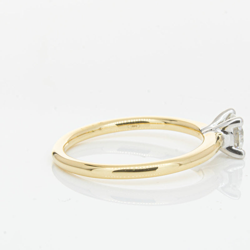 18ct Yellow Gold .50ct Diamond Melba Ring-Ring-Walker & Hall