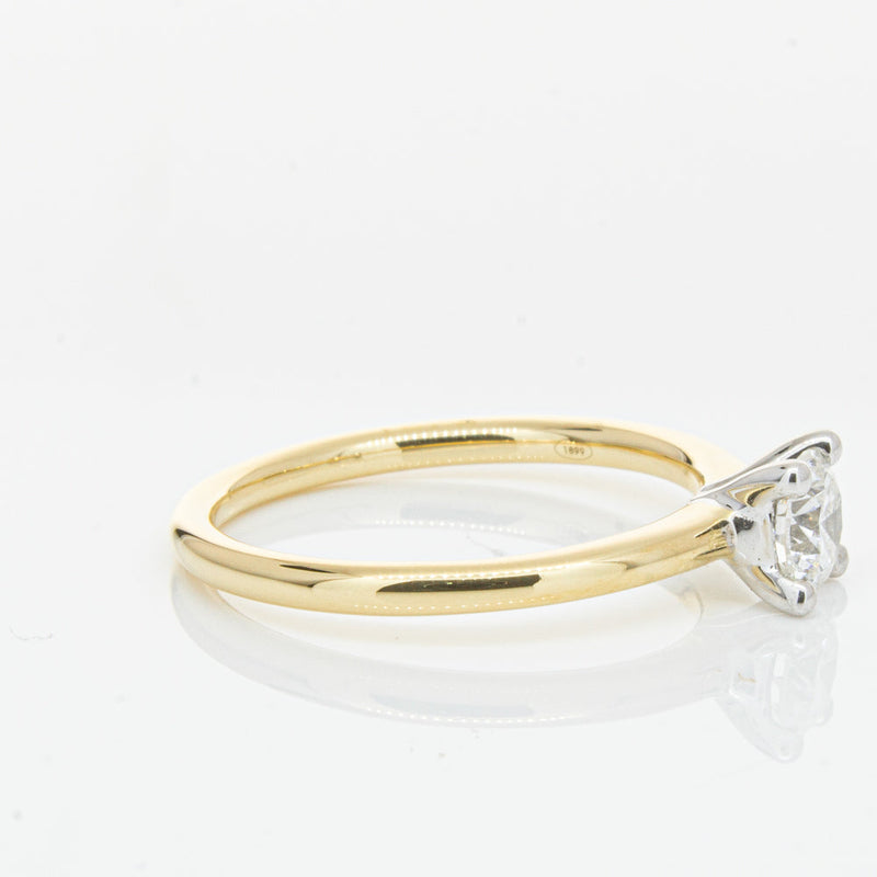 18ct Yellow Gold .50ct Diamond Melba Ring-Ring-Walker & Hall