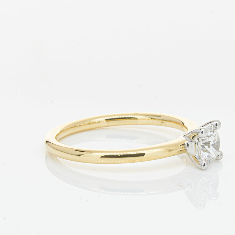 18ct Yellow Gold .50ct Diamond Melba Ring-Ring-Walker & Hall