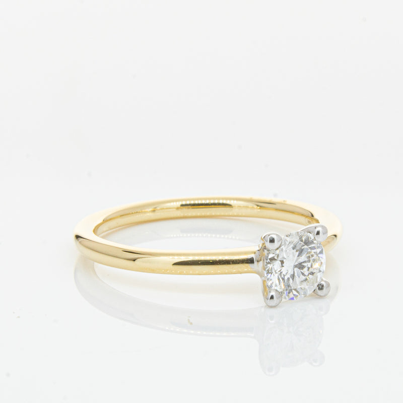 18ct Yellow Gold .50ct Diamond Melba Ring-Ring-Walker & Hall