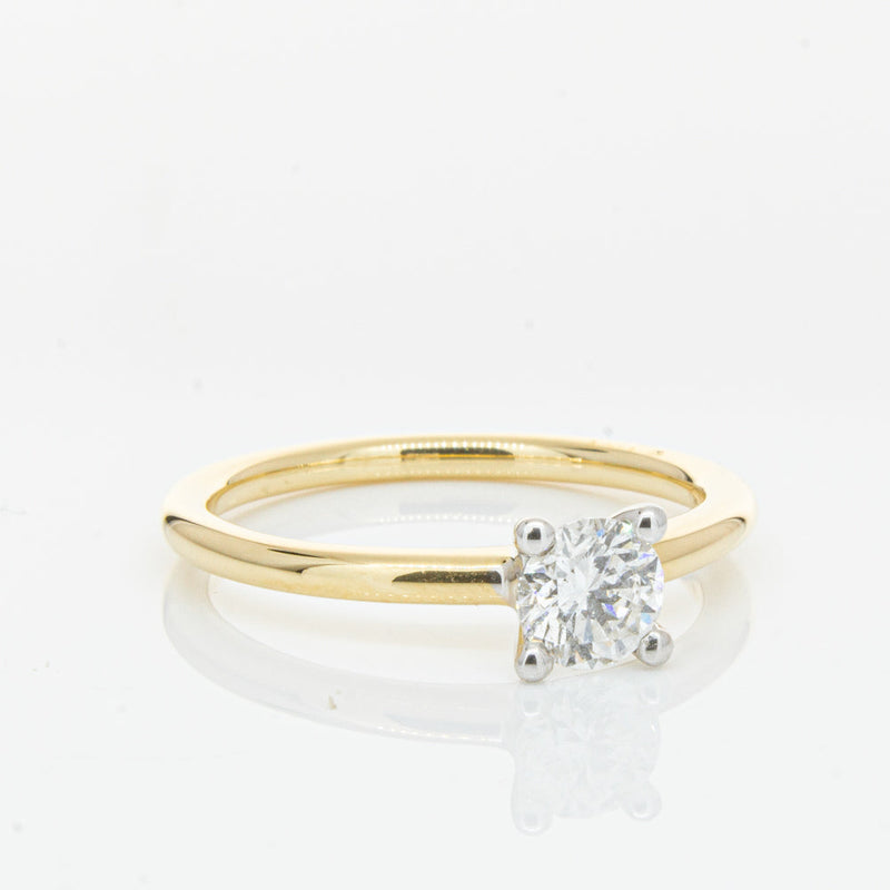 18ct Yellow Gold .50ct Diamond Melba Ring-Ring-Walker & Hall