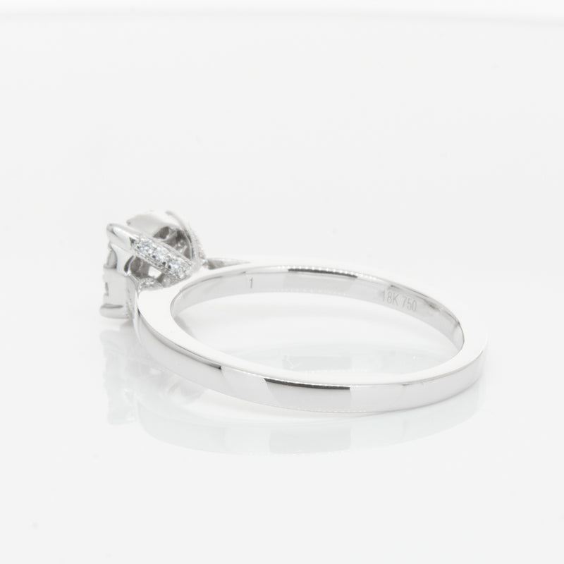 18ct White Gold Diamond Constance Ring-Ring-Walker & Hall