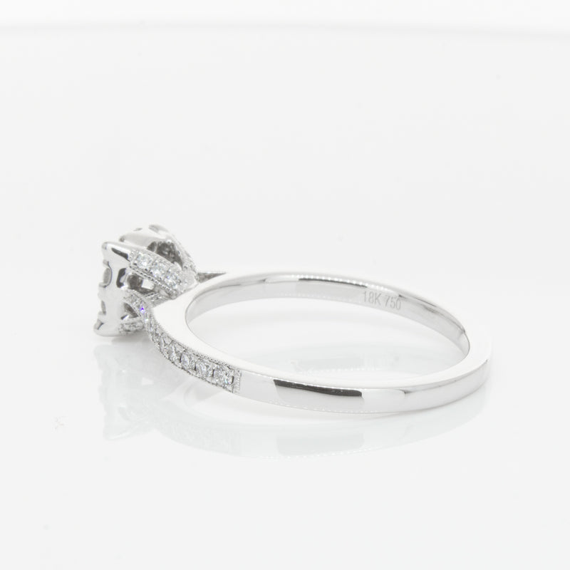 18ct White Gold Diamond Galaxis Ring-Ring-Walker & Hall