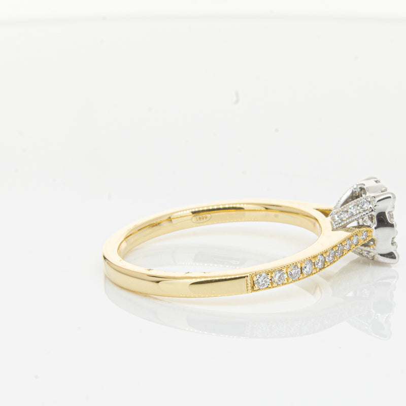 18ct Yellow Gold Diamond Galaxis Ring-Ring-Walker & Hall