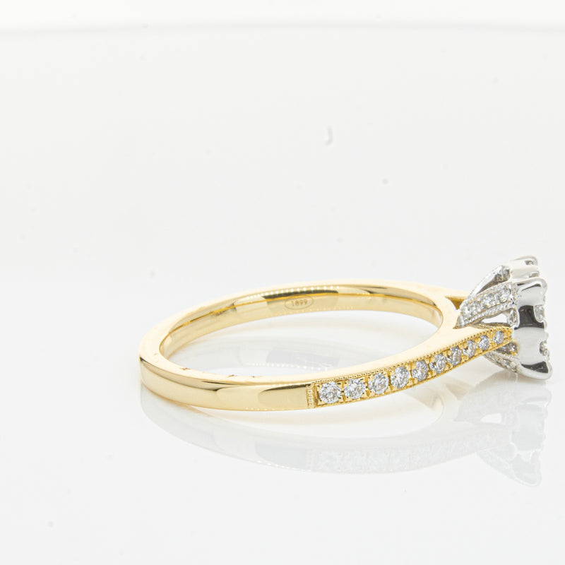 18ct Yellow Gold Diamond Galaxis Ring-Ring-Walker & Hall