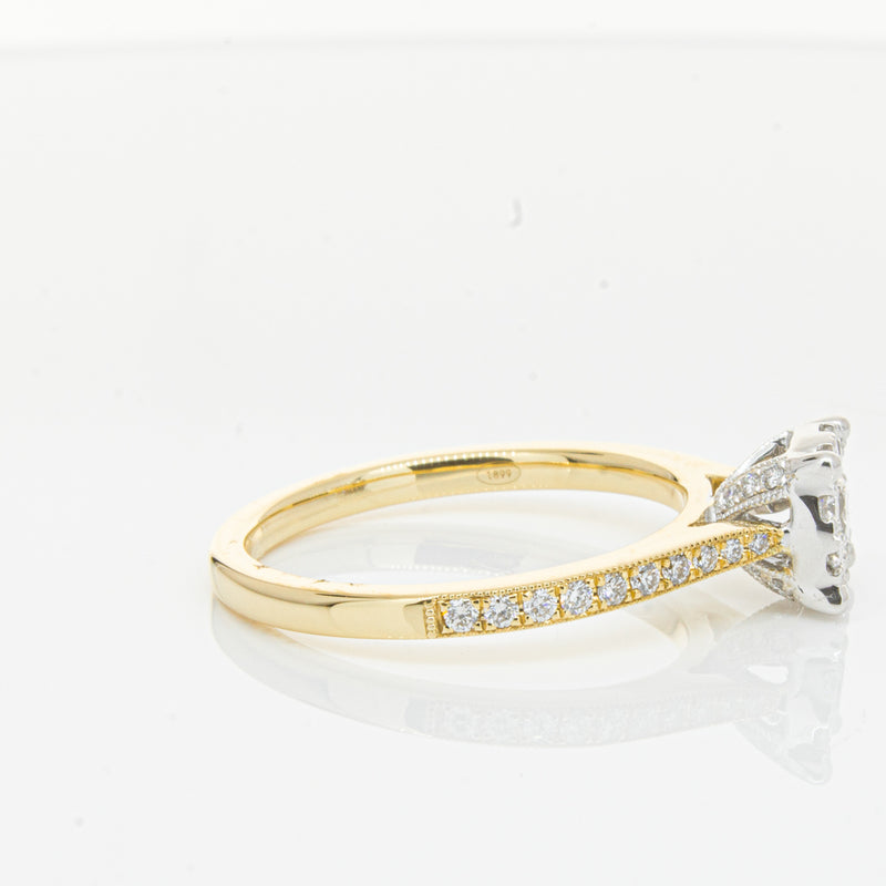 18ct Yellow Gold Diamond Galaxis Ring-Ring-Walker & Hall