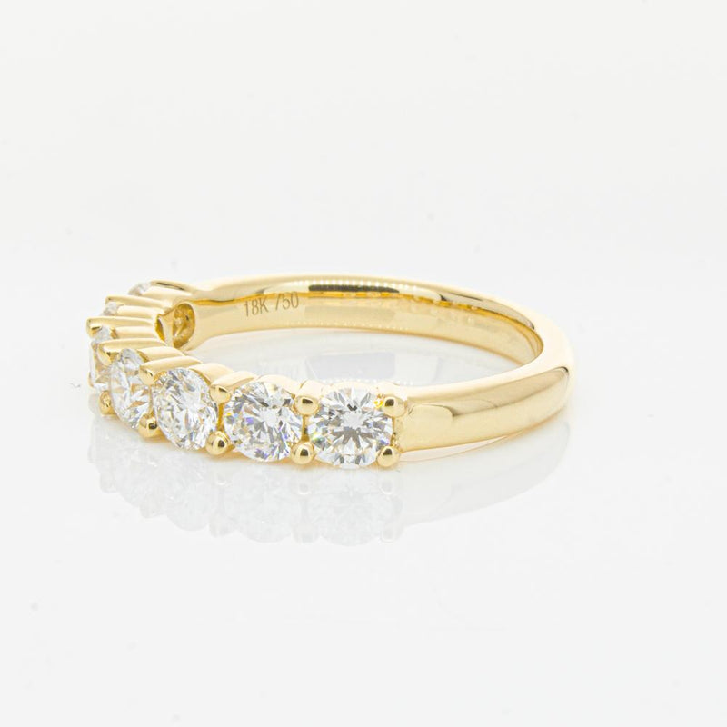 18ct Yellow Gold 1.33ct Diamond Panorama Ring-Ring-Walker & Hall