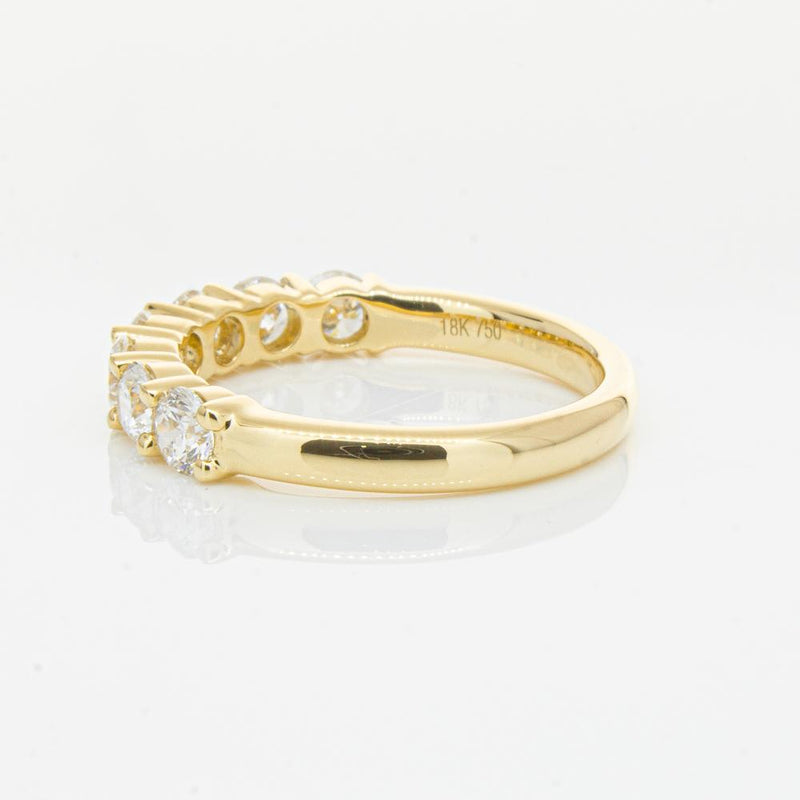 18ct Yellow Gold 1.33ct Diamond Panorama Ring-Ring-Walker & Hall