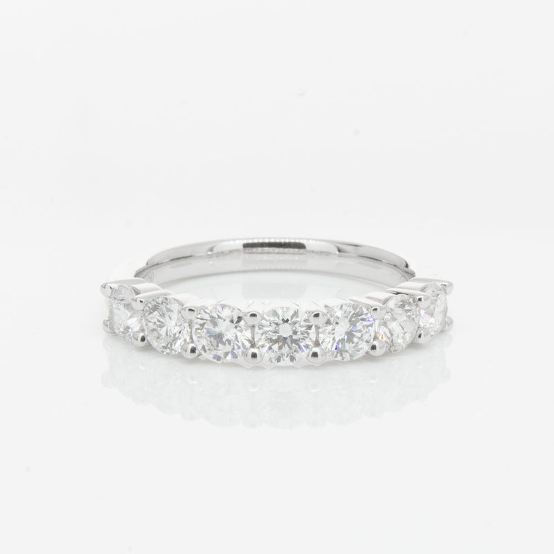 18ct White Gold 1.32ct Diamond Panorama Ring-Ring-Walker & Hall