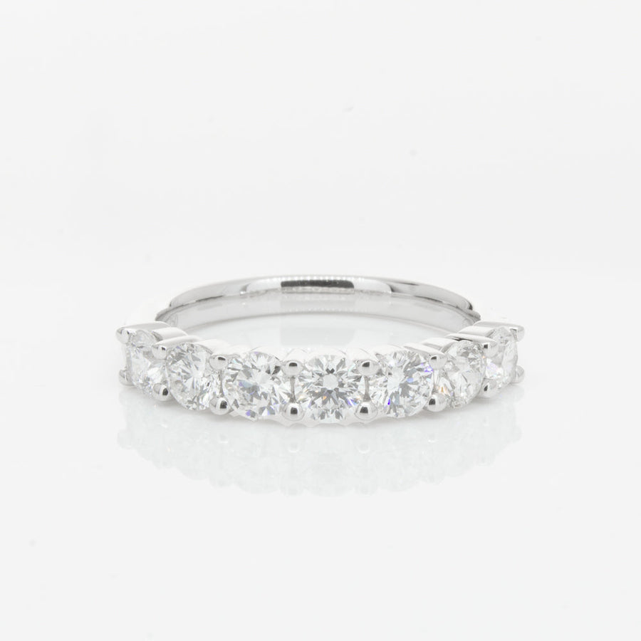 18ct White Gold 1.32ct Diamond Panorama Ring-Ring-Walker & Hall