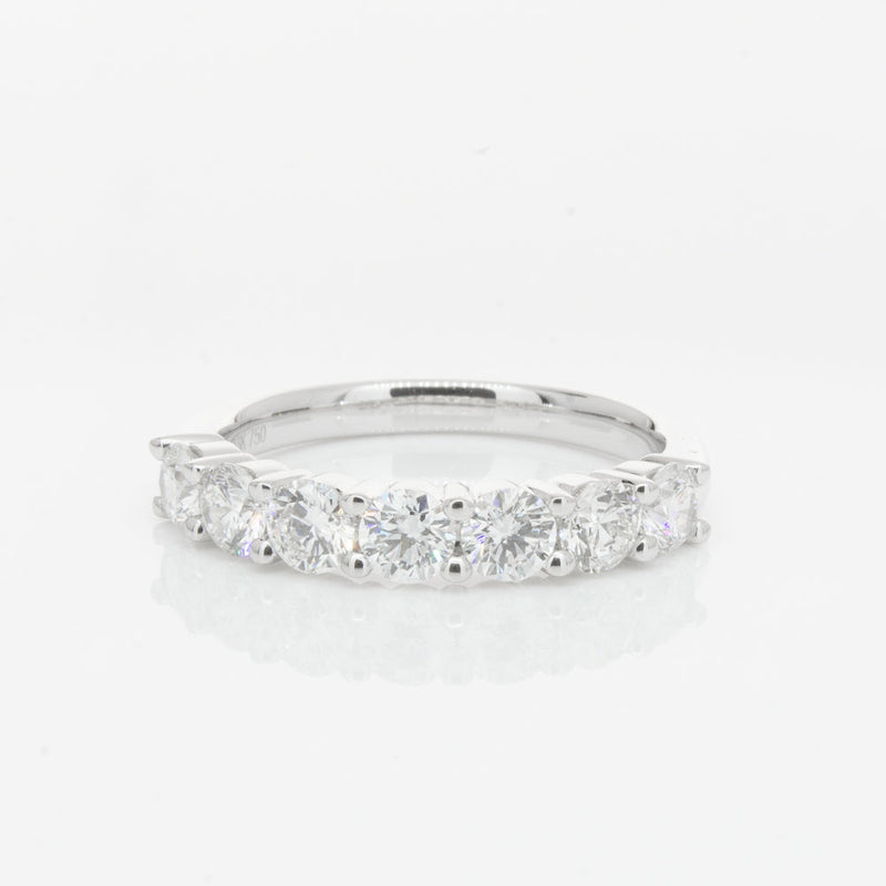 18ct White Gold 1.32ct Diamond Panorama Ring-Ring-Walker & Hall