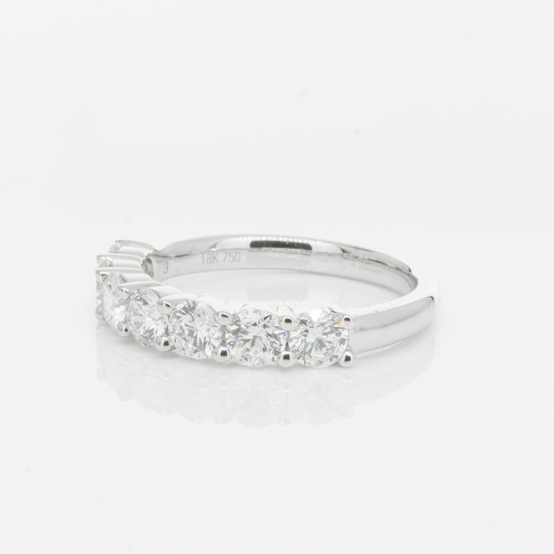 18ct White Gold 1.32ct Diamond Panorama Ring-Ring-Walker & Hall