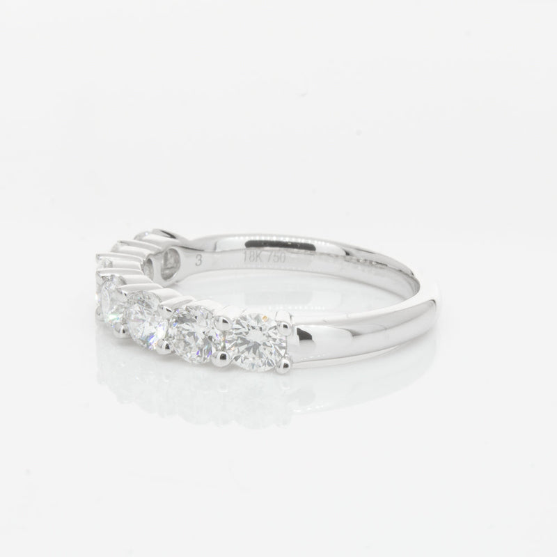 18ct White Gold 1.32ct Diamond Panorama Ring-Ring-Walker & Hall