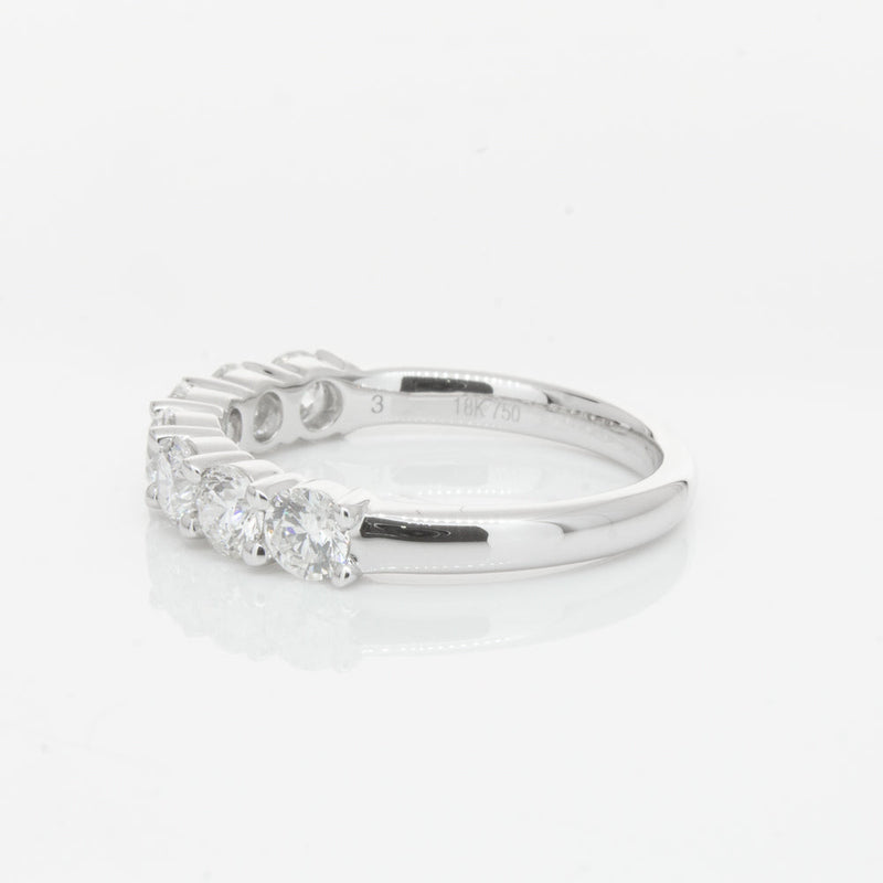 18ct White Gold 1.32ct Diamond Panorama Ring-Ring-Walker & Hall
