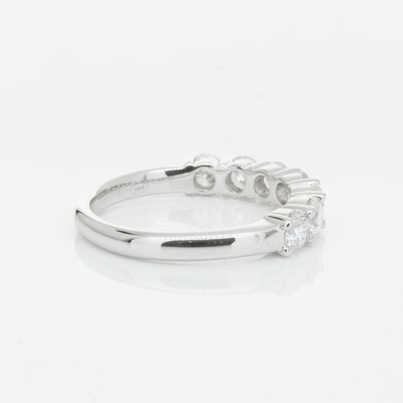 18ct White Gold 1.32ct Diamond Panorama Ring-Ring-Walker & Hall