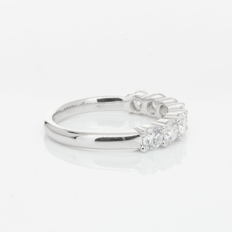 18ct White Gold 1.32ct Diamond Panorama Ring-Ring-Walker & Hall