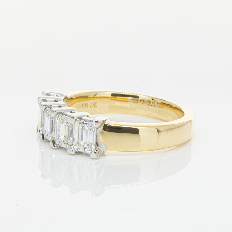 18ct Yellow Gold Diamond Ring-Ring-Walker & Hall