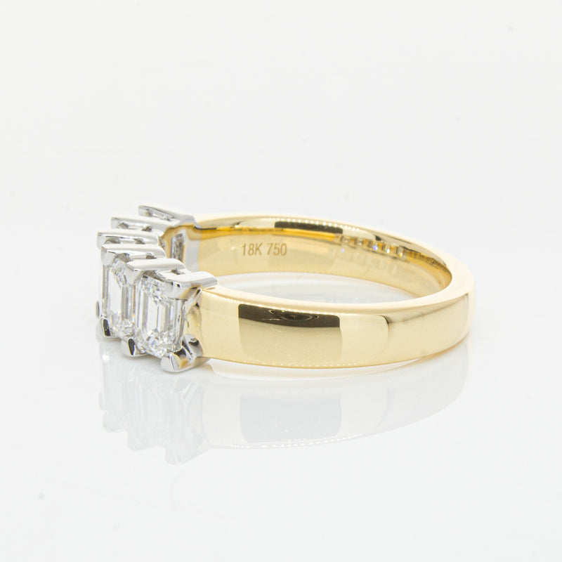 18ct Yellow Gold Diamond Ring-Ring-Walker & Hall