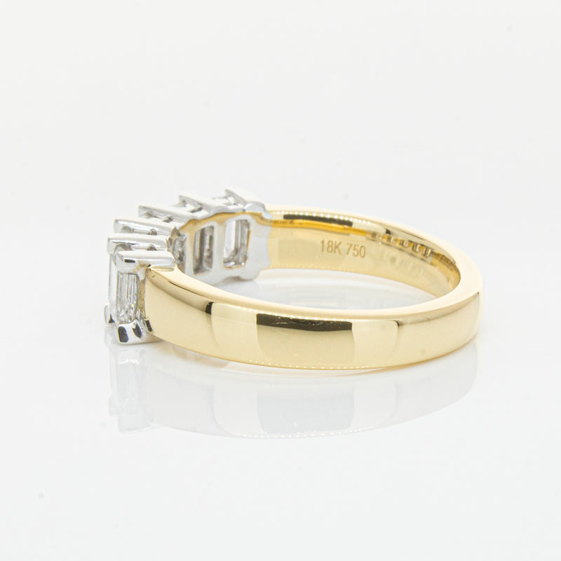 18ct Yellow Gold Diamond Ring-Ring-Walker & Hall