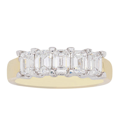 18ct Yellow Gold Diamond Ring-Ring-Walker & Hall