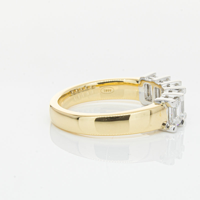 18ct Yellow Gold Diamond Ring-Ring-Walker & Hall