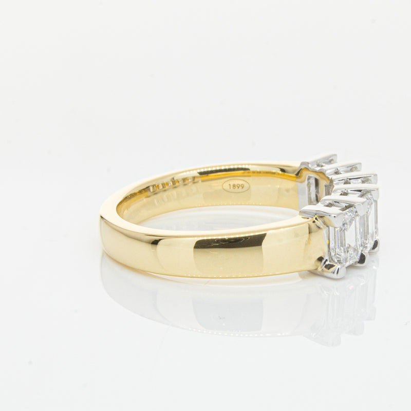 18ct Yellow Gold Diamond Ring-Ring-Walker & Hall