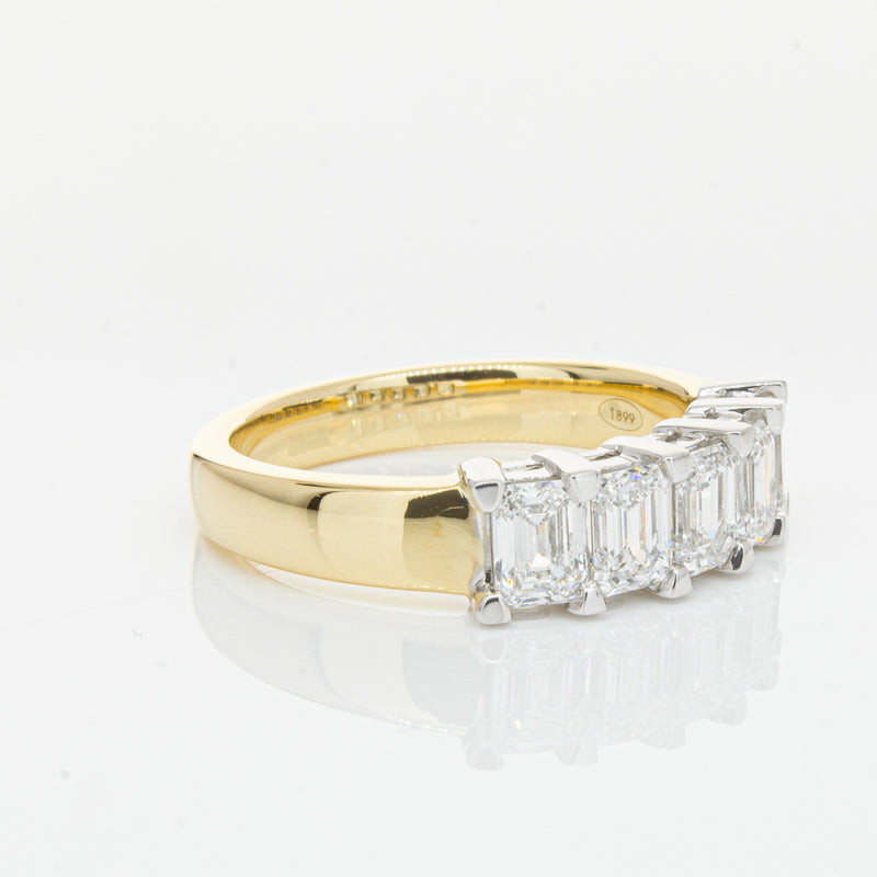 18ct Yellow Gold Diamond Ring-Ring-Walker & Hall