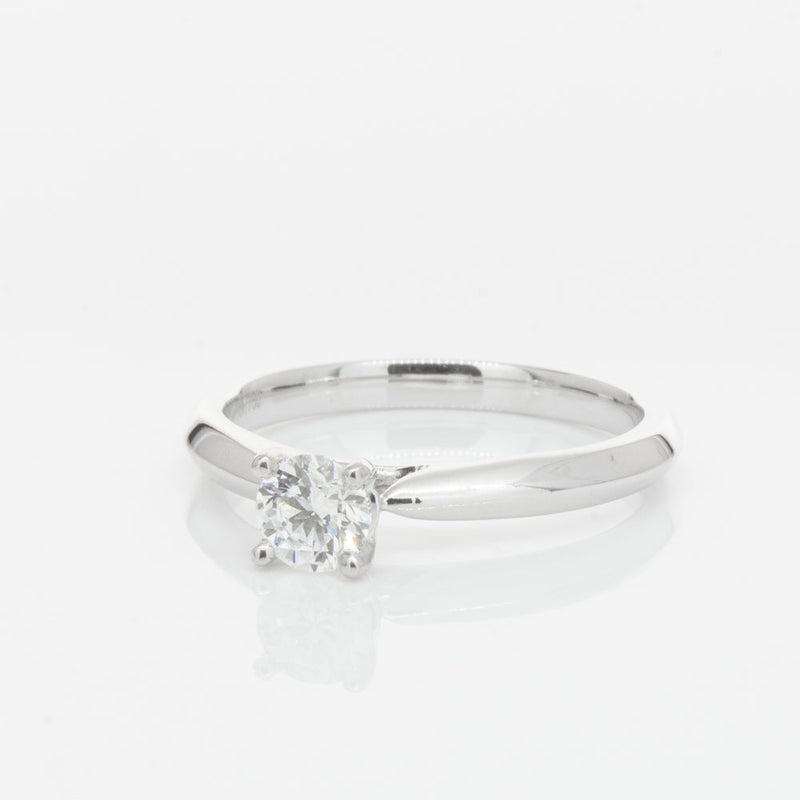 18ct White Gold .42ct Diamond Venetian Ring-Ring-Walker & Hall