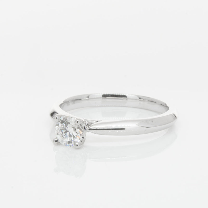 18ct White Gold .42ct Diamond Venetian Ring-Ring-Walker & Hall