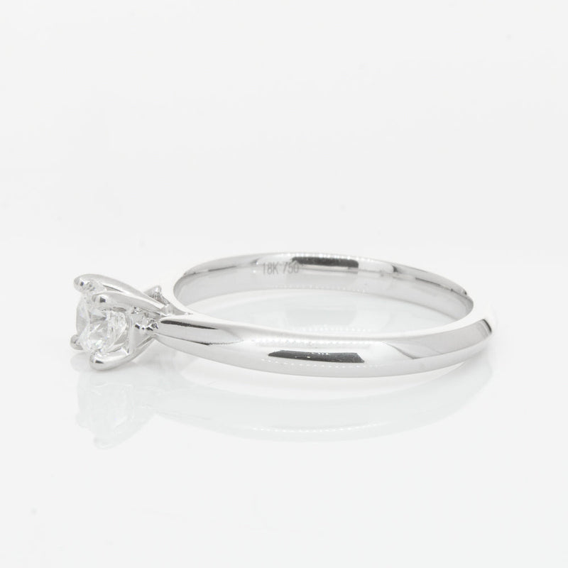 18ct White Gold .42ct Diamond Venetian Ring-Ring-Walker & Hall