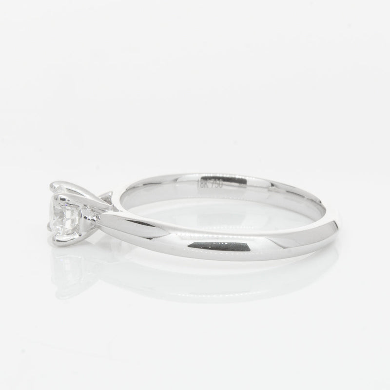 18ct White Gold .42ct Diamond Venetian Ring-Ring-Walker & Hall