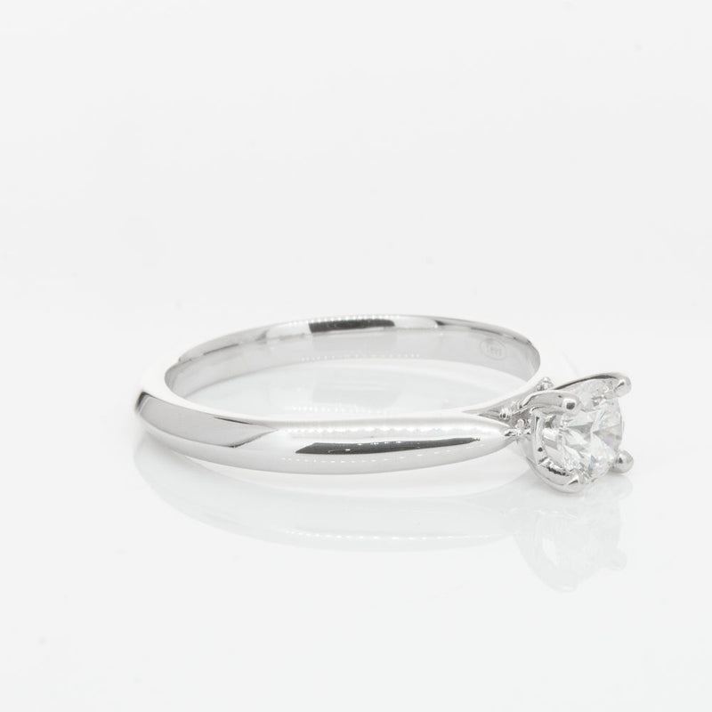 18ct White Gold .42ct Diamond Venetian Ring-Ring-Walker & Hall