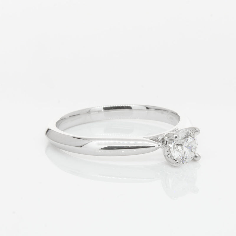 18ct White Gold .42ct Diamond Venetian Ring-Ring-Walker & Hall