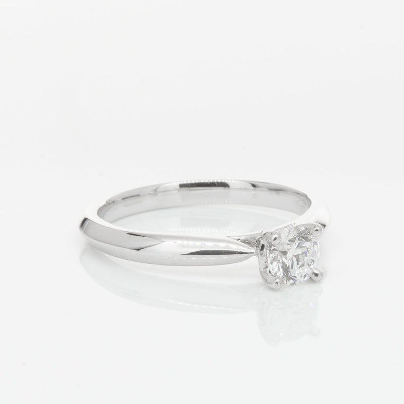 18ct White Gold .42ct Diamond Venetian Ring-Ring-Walker & Hall