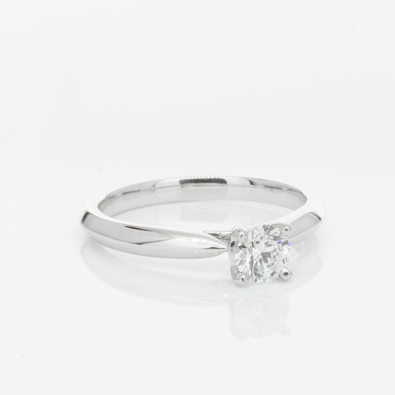 18ct White Gold .42ct Diamond Venetian Ring-Ring-Walker & Hall