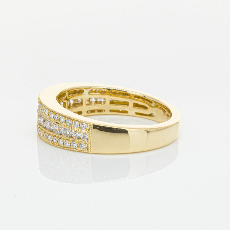 18ct Yellow Gold Diamond Ring-Ring-Walker & Hall