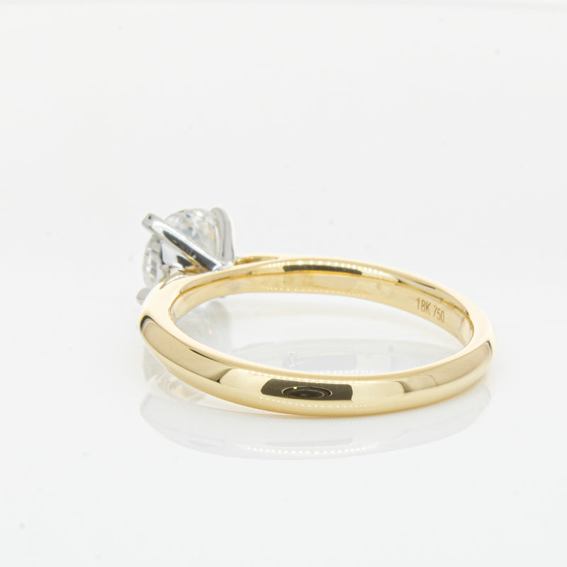 18ct Yellow Gold 1.00ct Diamond Venetian Ring-Ring-Walker & Hall