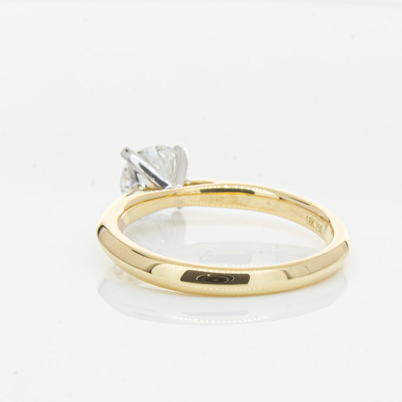 18ct Yellow Gold 1.00ct Diamond Venetian Ring-Ring-Walker & Hall