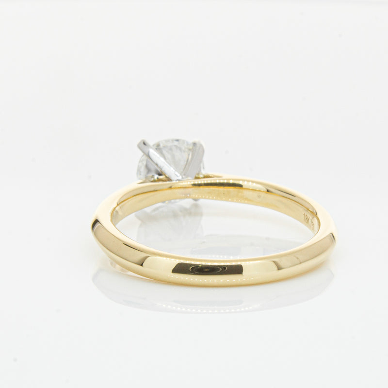 18ct Yellow Gold 1.00ct Diamond Venetian Ring-Ring-Walker & Hall