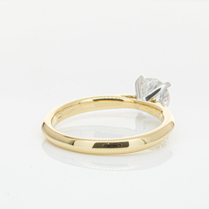 18ct Yellow Gold 1.00ct Diamond Venetian Ring-Ring-Walker & Hall