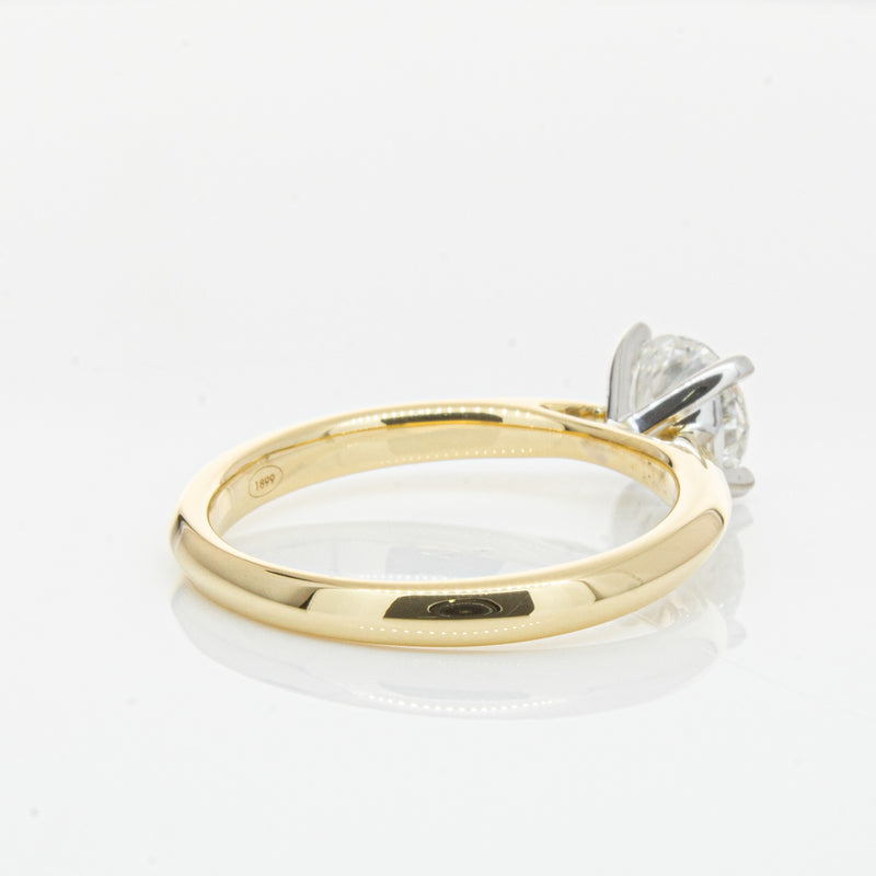 18ct Yellow Gold 1.00ct Diamond Venetian Ring-Ring-Walker & Hall