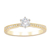 18ct Yellow Gold .32ct Diamond Zenith Ring-Ring-Walker & Hall