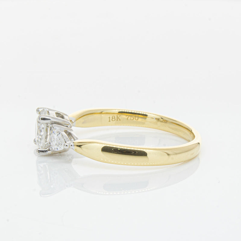 18ct Yellow Gold .70ct Diamond Elysian Ring-Ring-Walker & Hall