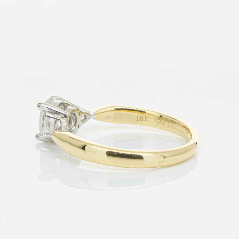 18ct Yellow Gold .70ct Diamond Elysian Ring-Ring-Walker & Hall
